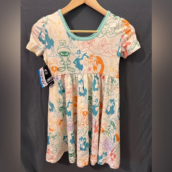 NWT Rags Looney Tunes twirl dress size 9/10 - Picture 2 of 4